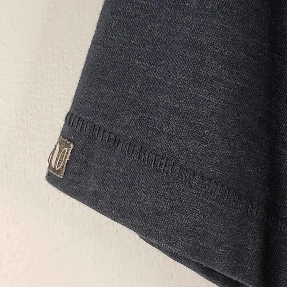 Link Soul Shirt Men’s Medium Navy Short Sleeve Button Golf Polo Cotton - Picture 6 of 11